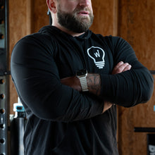 Load image into Gallery viewer, Here To Win Hooded Long Sleeve T